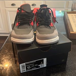 Nike Air Jordan 4 Infrared PS size 12c (VNDS)